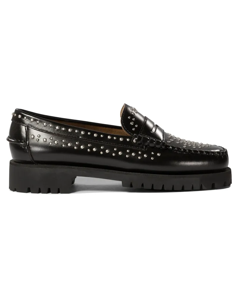 Sebago Dan Lug“ Slipper Black