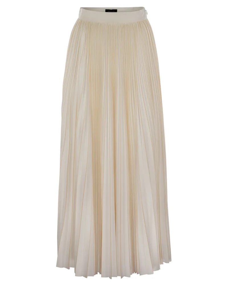 Fabiana Filippi Plissee Jersey Rock White