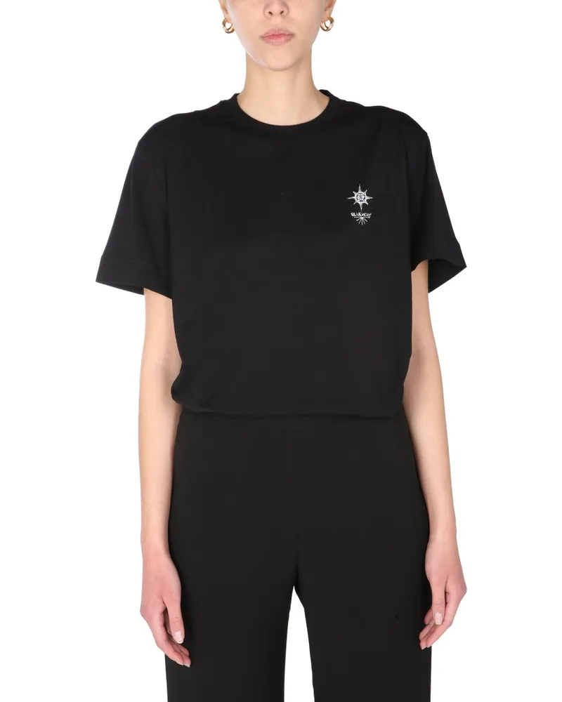 Givenchy Crew Neck T -Shirt Black
