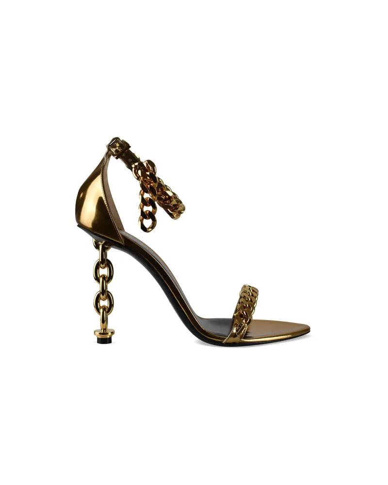 Tom Ford Sandalen Gold