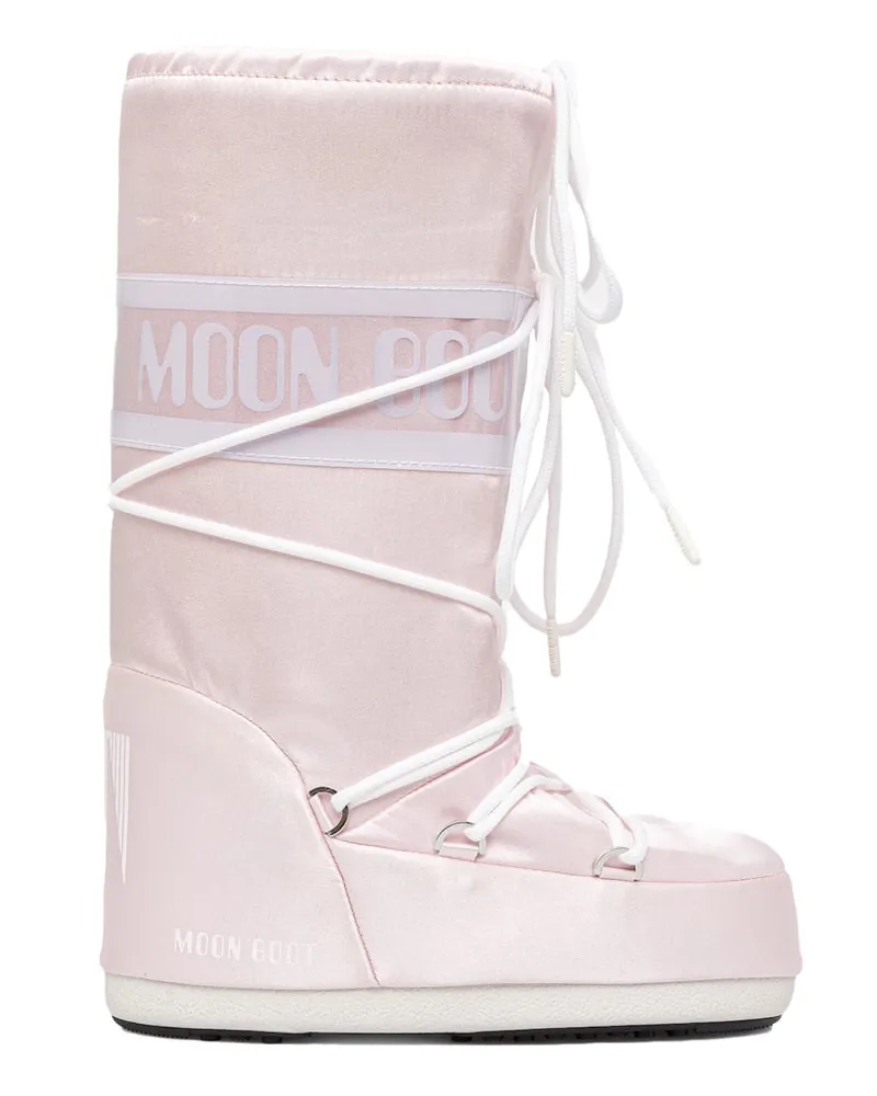 Moon Boot Mondstiefel "Icon Pearly" -Stiefel Pink