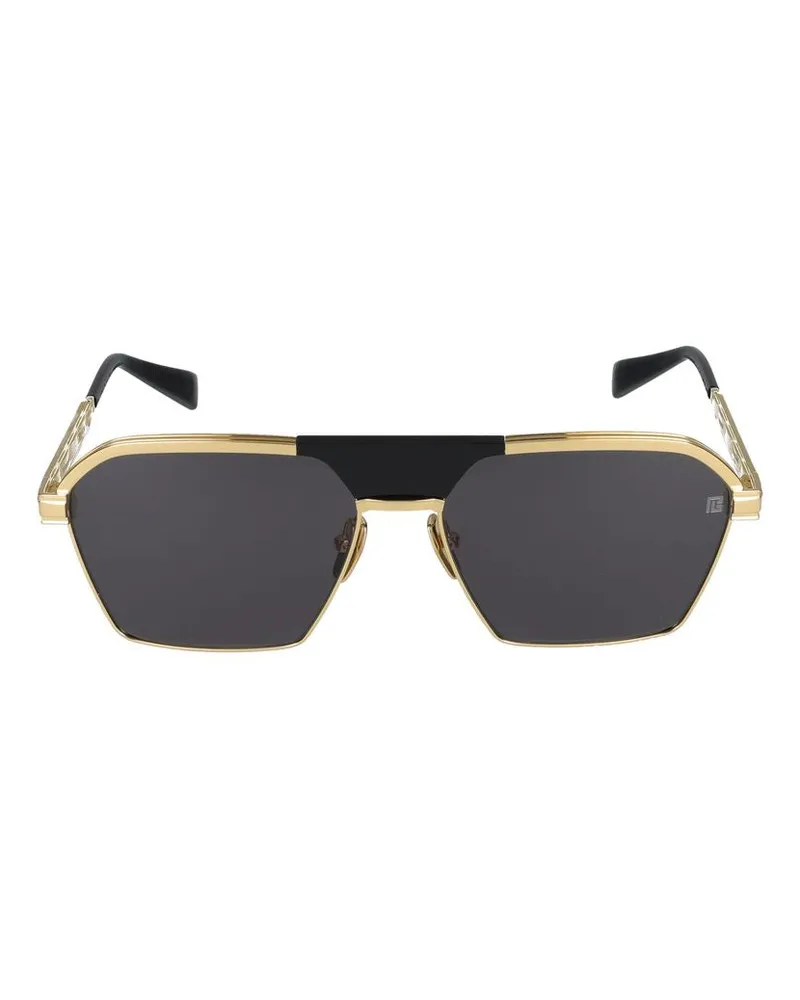 Balmain Sonnenbrille  BPS 177 A Sergeant GLD BLK /16 /145 Gld