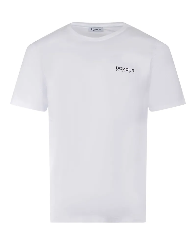 Dondup T -Shirt aus Baumwolle White