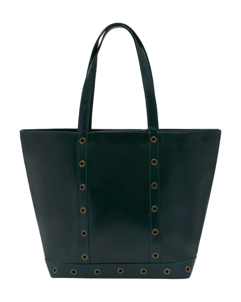 Vanessa Bruno M Zippe Shopper Tasche  Leder Grün Grün