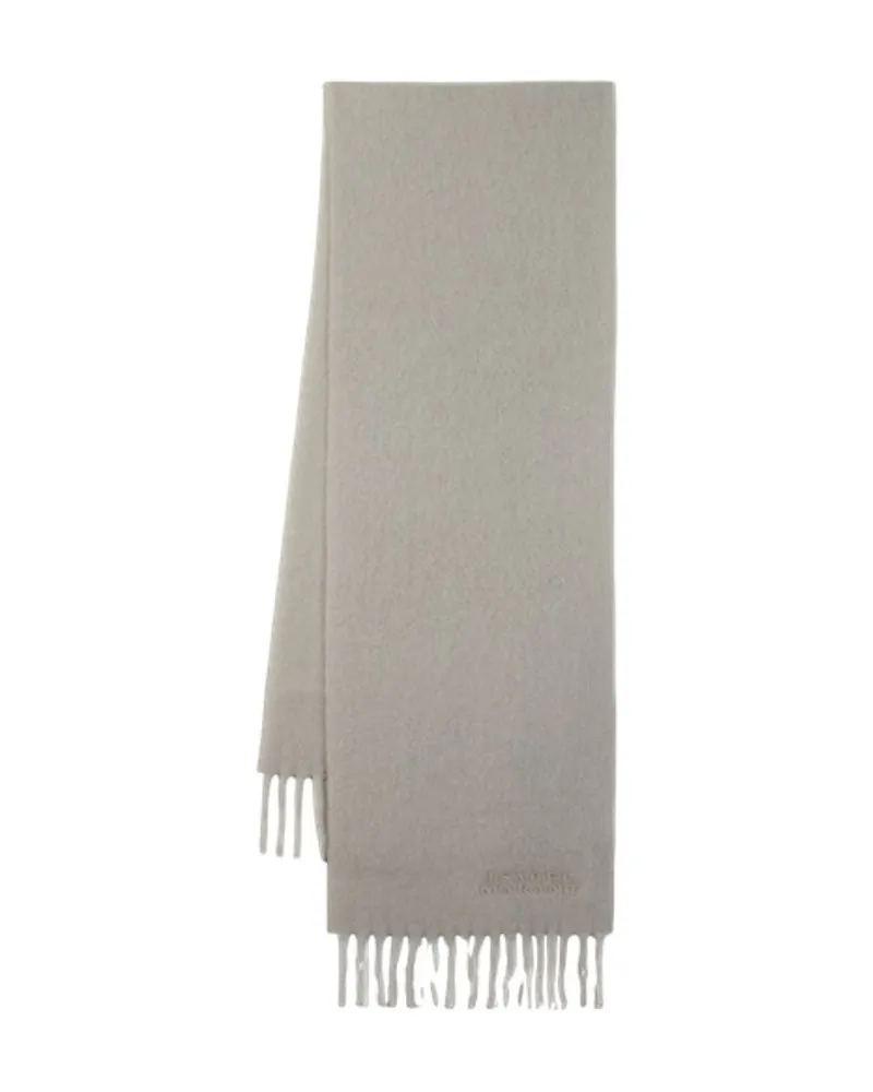 Isabel Marant Firny Schal  Wool Beige Weiß