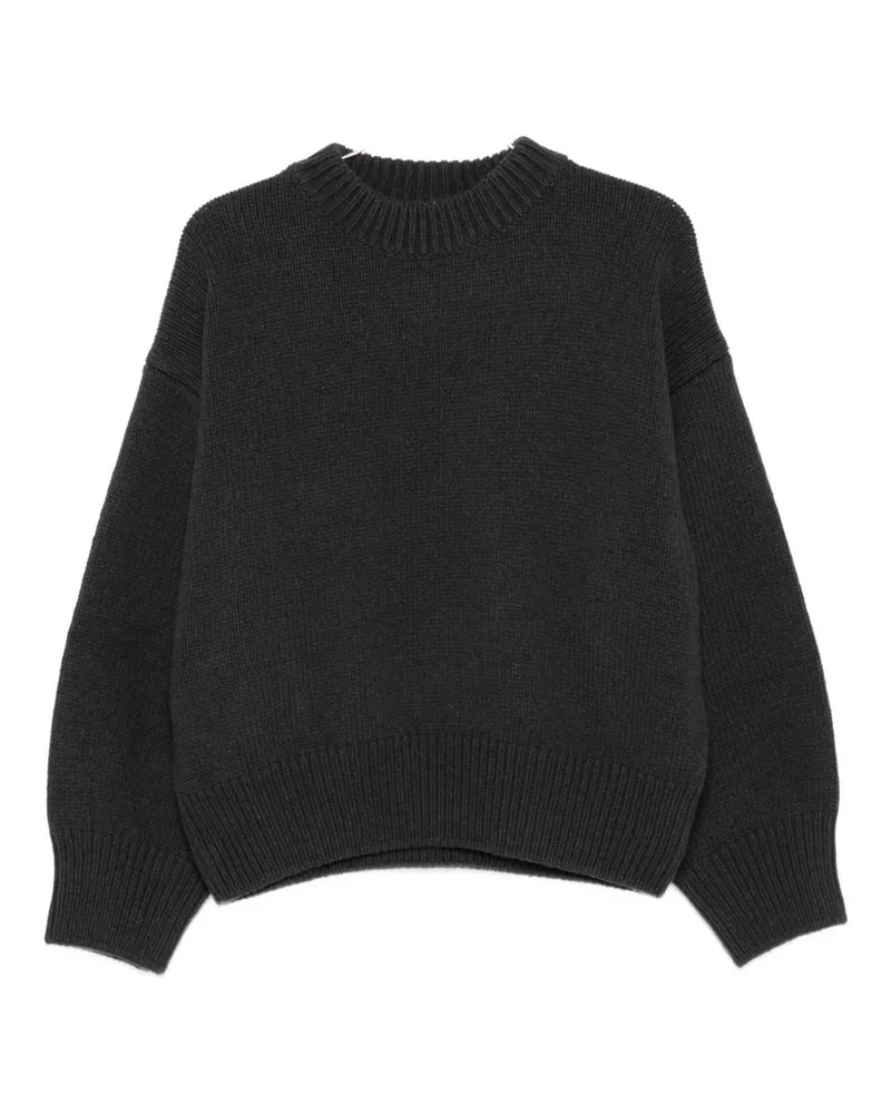 ALYSI Wool Crewneck -Jumper Grey