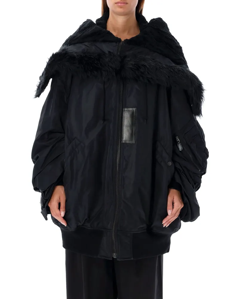 Junya Watanabe Mäntel schwarz Black