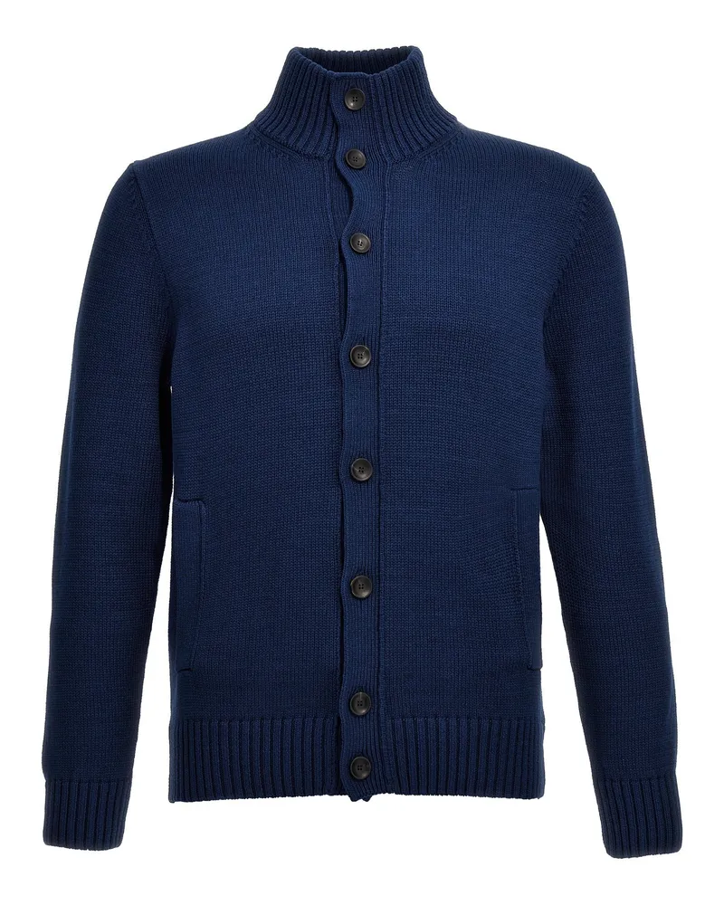 Zanone Chioto' Strickjacke Blau