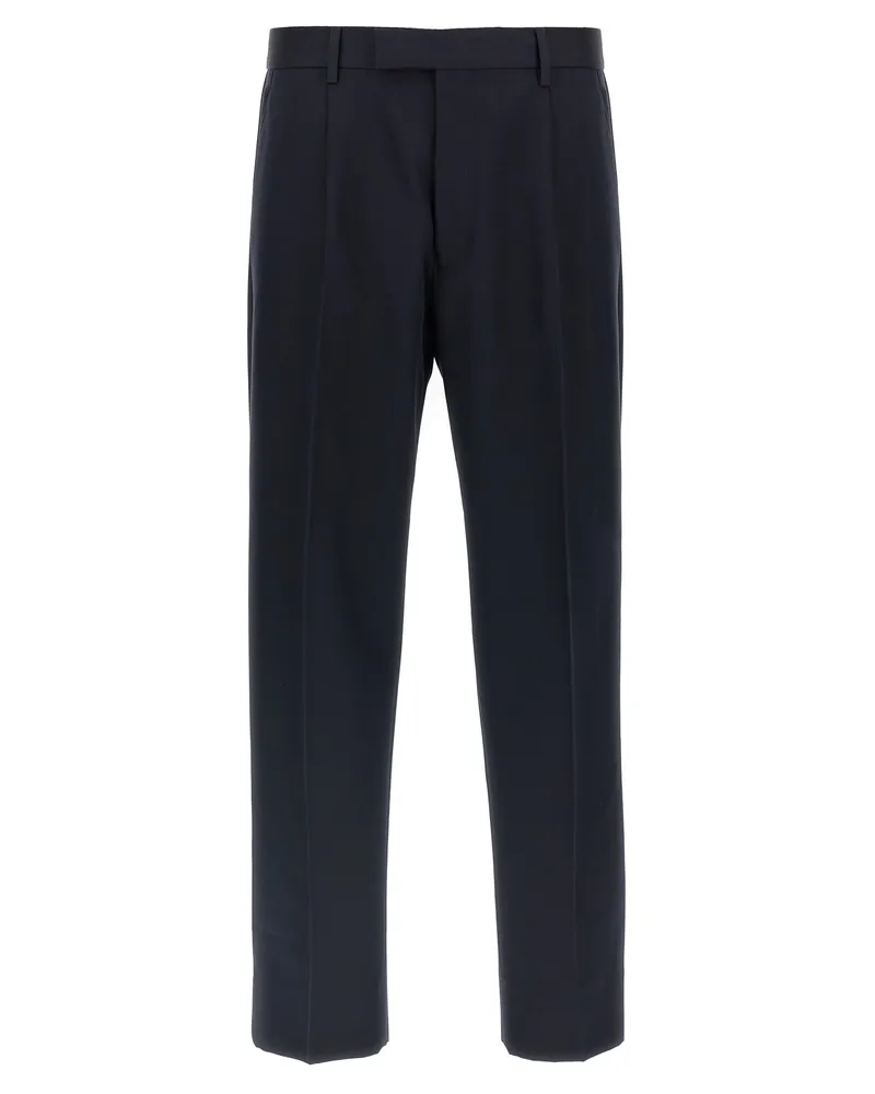 Ermenegildo Zegna Baumwollwurzelhosen Blue
