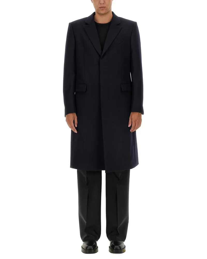 Givenchy Long Coat Blue