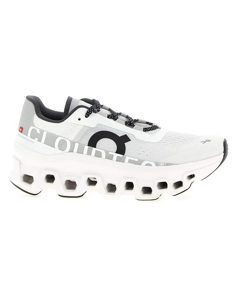 ON Auf 'Cloudmster' Sneakers White