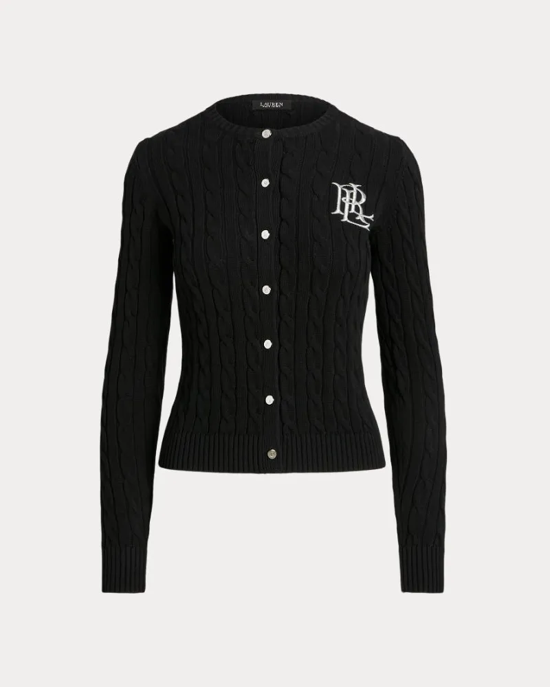 Ralph Lauren Ralhan Langarm-Cardigan Black