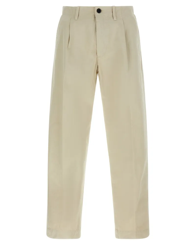 Incotex Hose aus -Baumwolle Beige