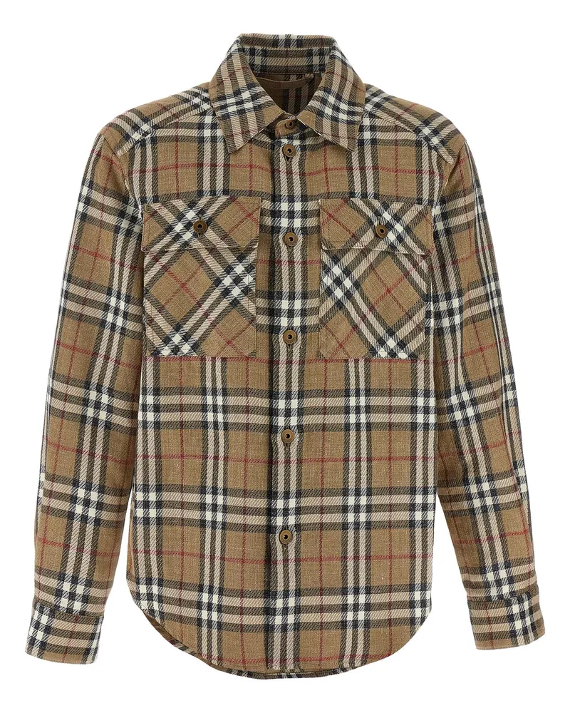 Burberry Doppelgesichtshemd Multicolor