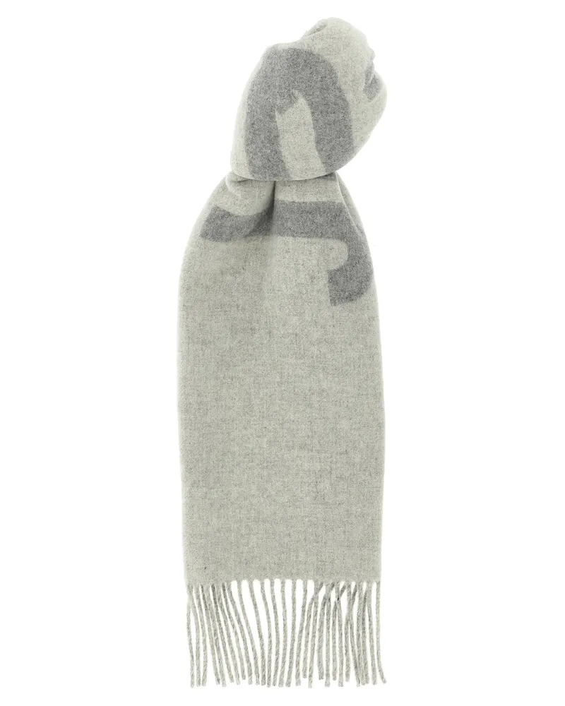 Jacquemus L'Echarpe Jacquemus' Schal Gray