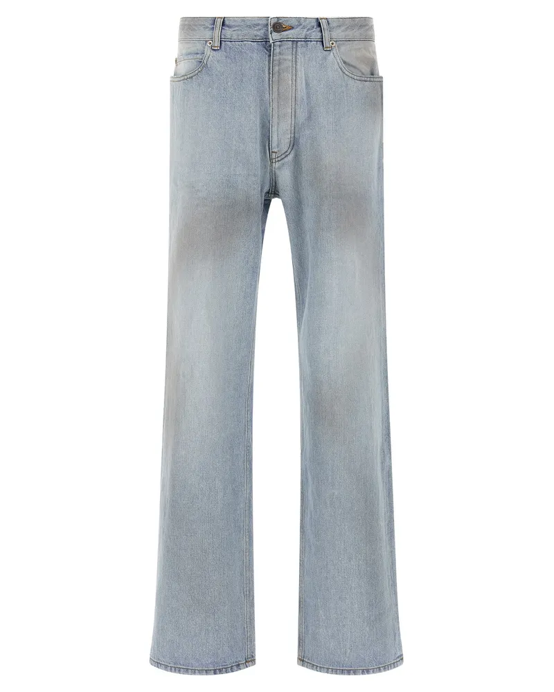 Balenciaga Distressed“-Jeans Light