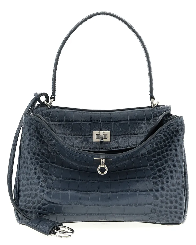 Balenciaga Kleine Handtasche „Rodeo“ von Blue