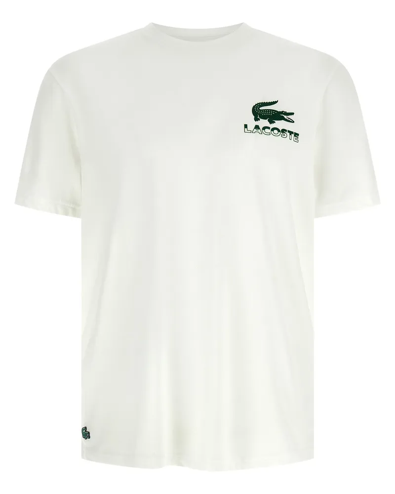 Lacoste bedrucktes T-Shirt White