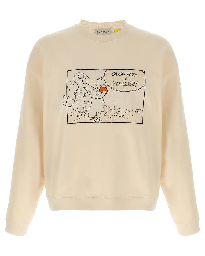 Moncler Moncler X Gilga Farm Sweatshirt von Donald Glover White