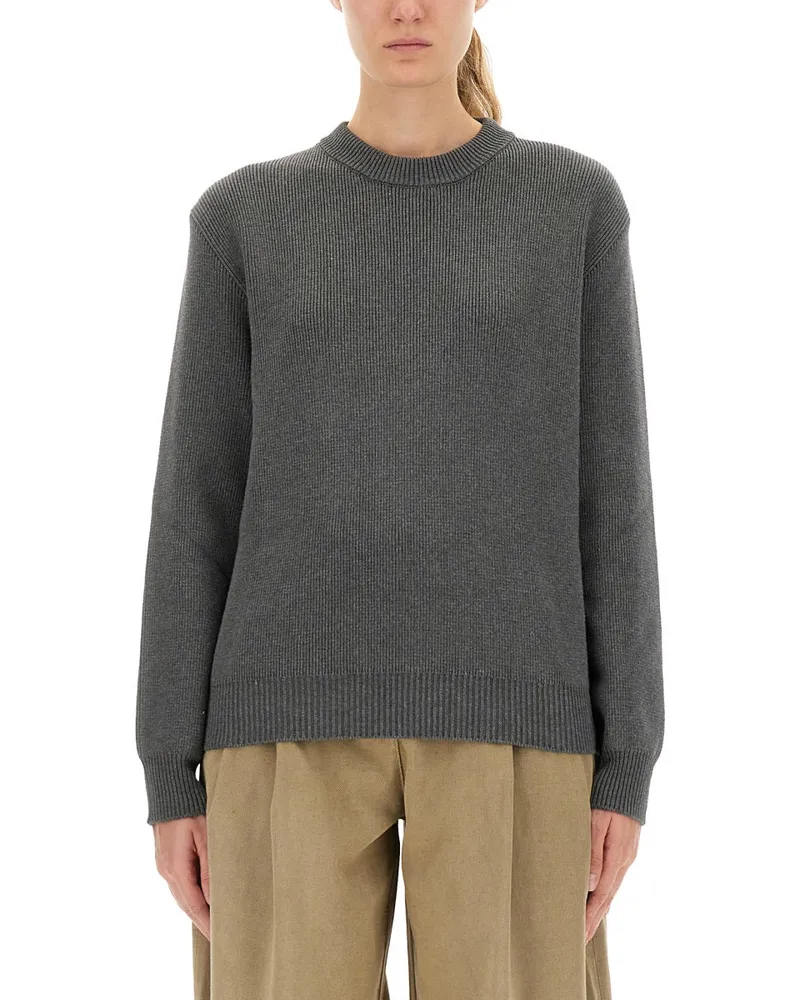 Golden Goose Golden Gans Trikot mit Logo Grey