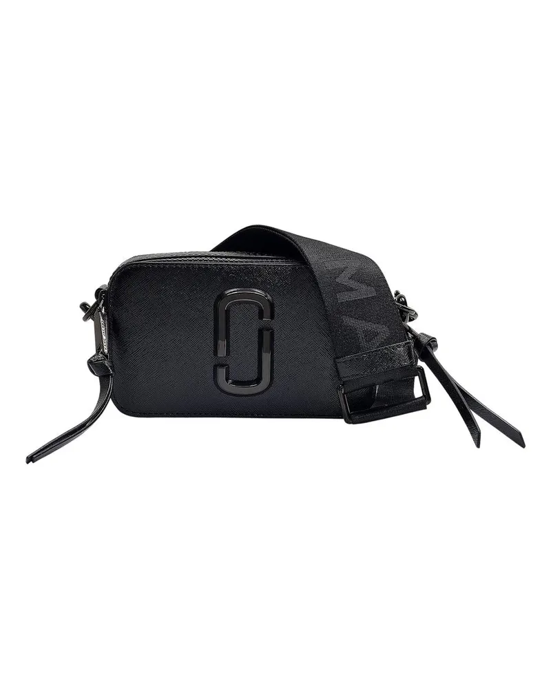 Marc Jacobs Der Snapshot Crossbody  schwarzes Leder Schwarz