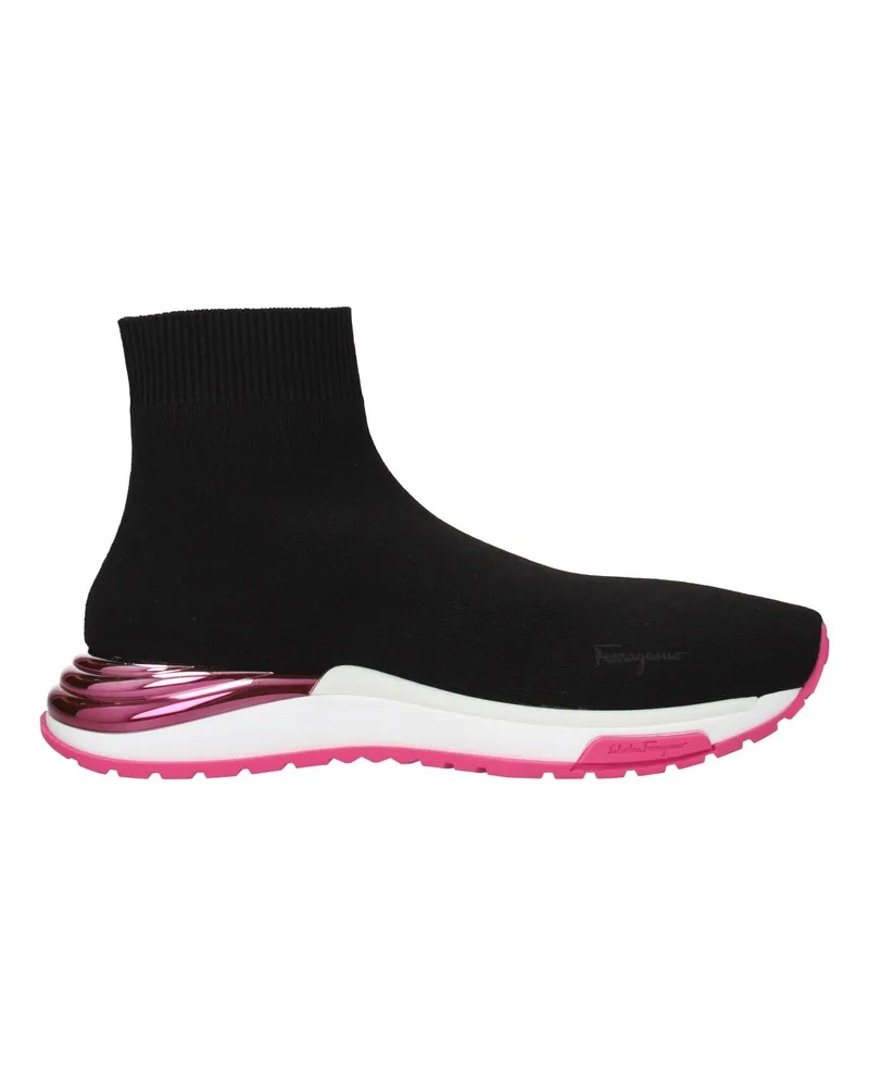 Ferragamo Sneakers Ninette Frau Stoff schwarz -