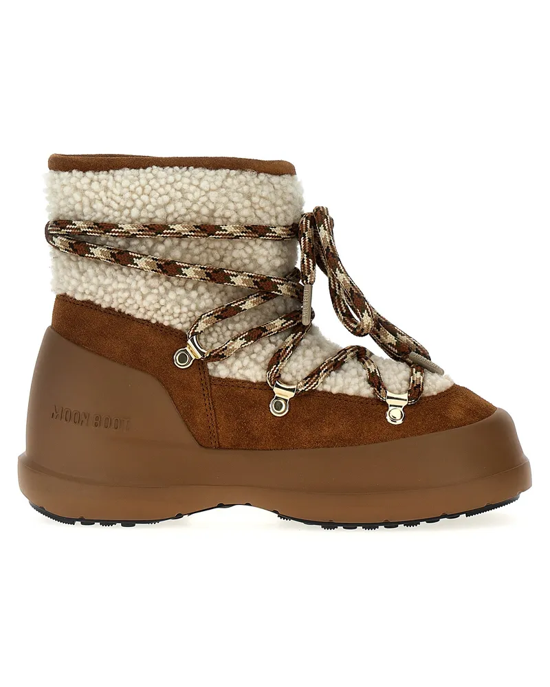 Moon Boot Mondstiefel 'Luna' Knöchelstiefel Brown