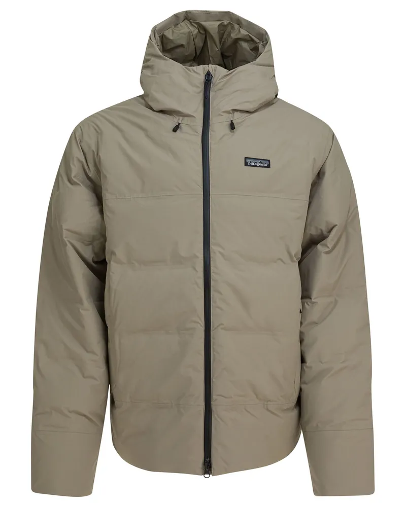 Patagonia Jackson Glacier“ kurze Daunenjacke Beige