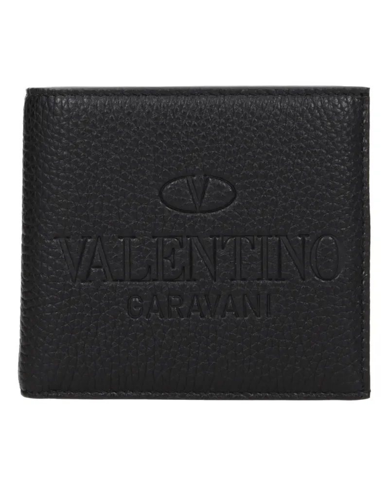 Valentino Garavani Herrens Geldbörse Leder Schwarz -