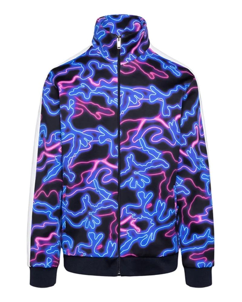 Valentino Garavani Valentino Garavani Zip Up Sweatshirt Blue