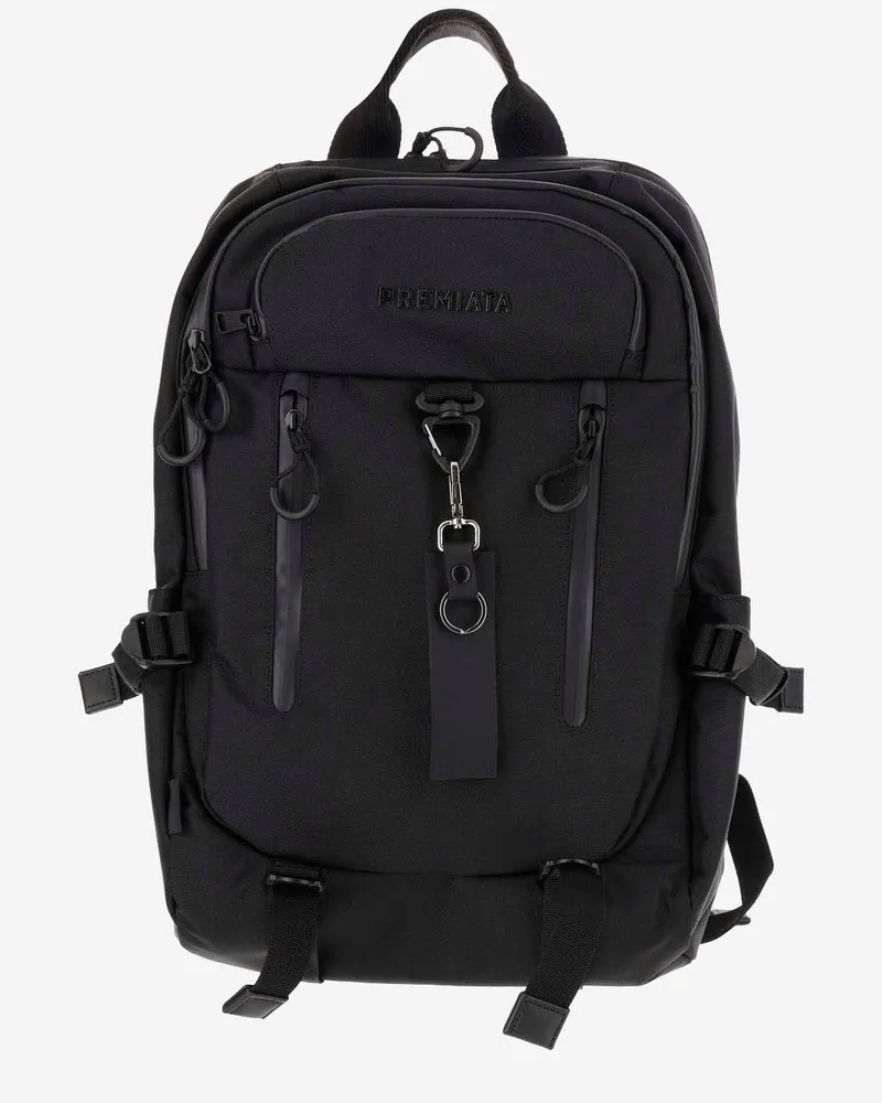 Premiata Ventura Nylon-Rucksack Black