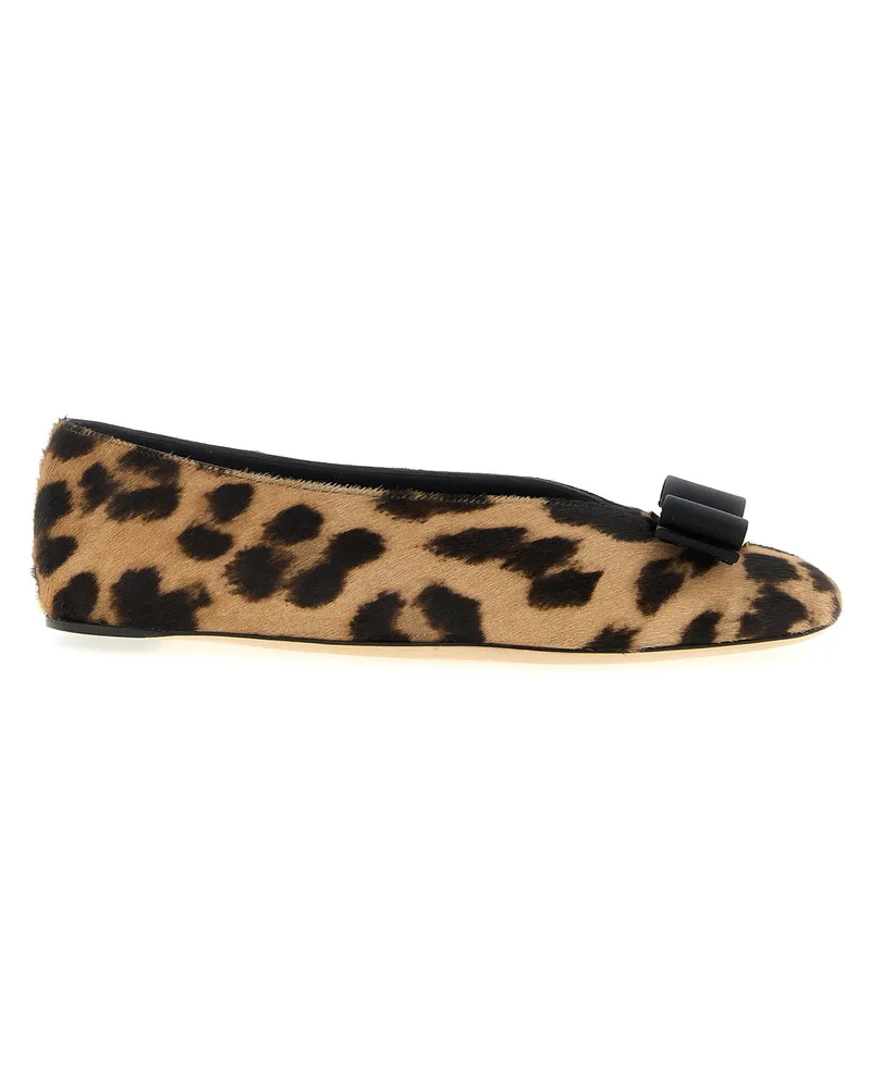 Ferragamo Vanna' Ballet Flats Multicolor