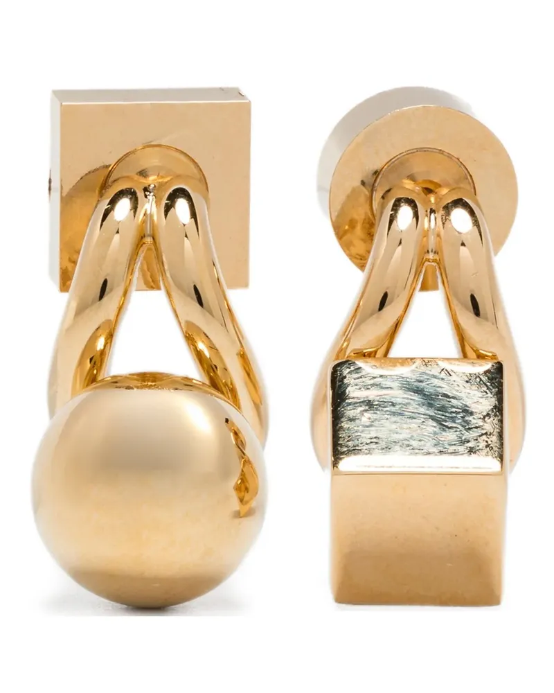 Jacquemus Les Puces Nodo' Ohrringe Gold