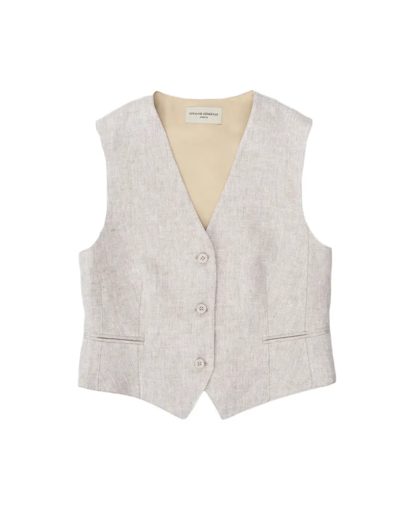 Officine Generale Jackets Beige Beige