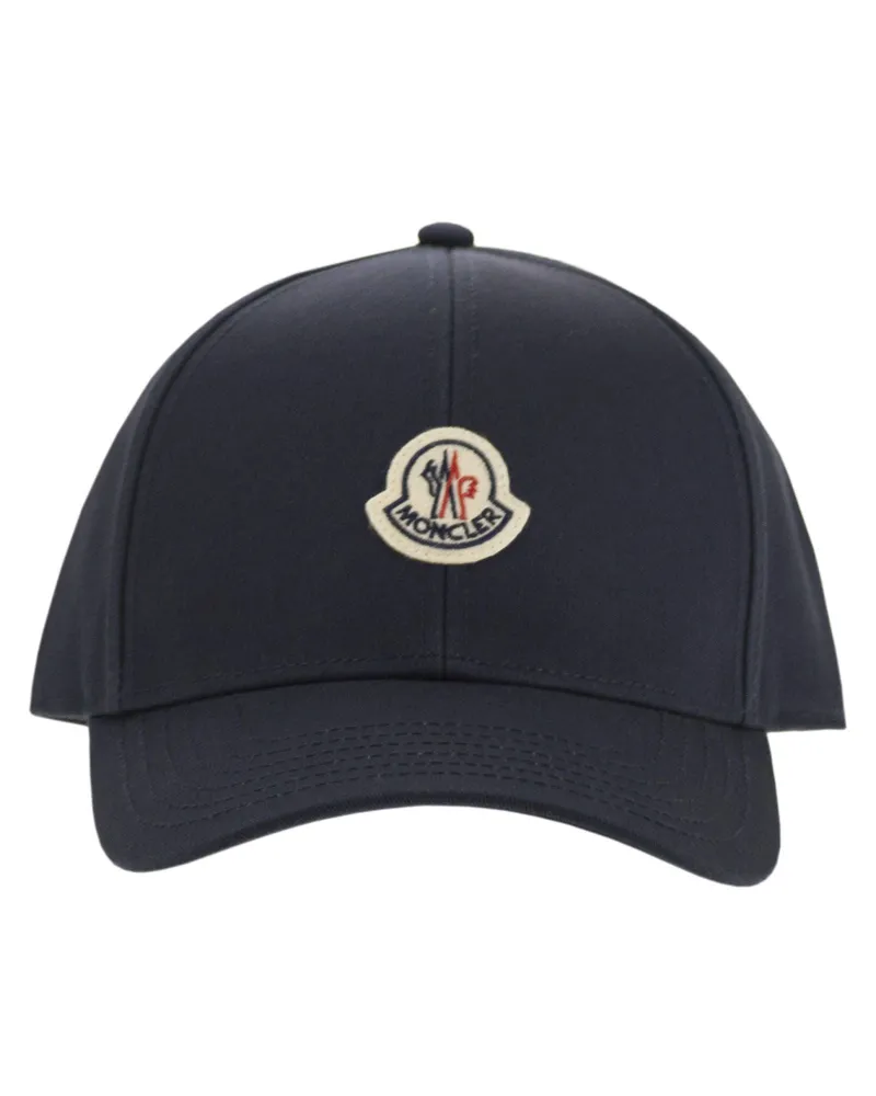 Moncler Baseballkappe von  Cotton Gabardine Navy
