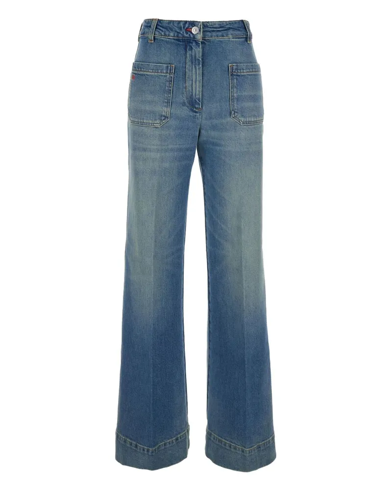 Victoria Beckham Jeans Blau Blue