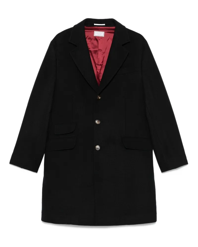Brunello Cucinelli Mäntel schwarz Black