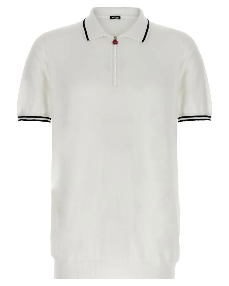 Kiton Ciro' Polo -Shirt White