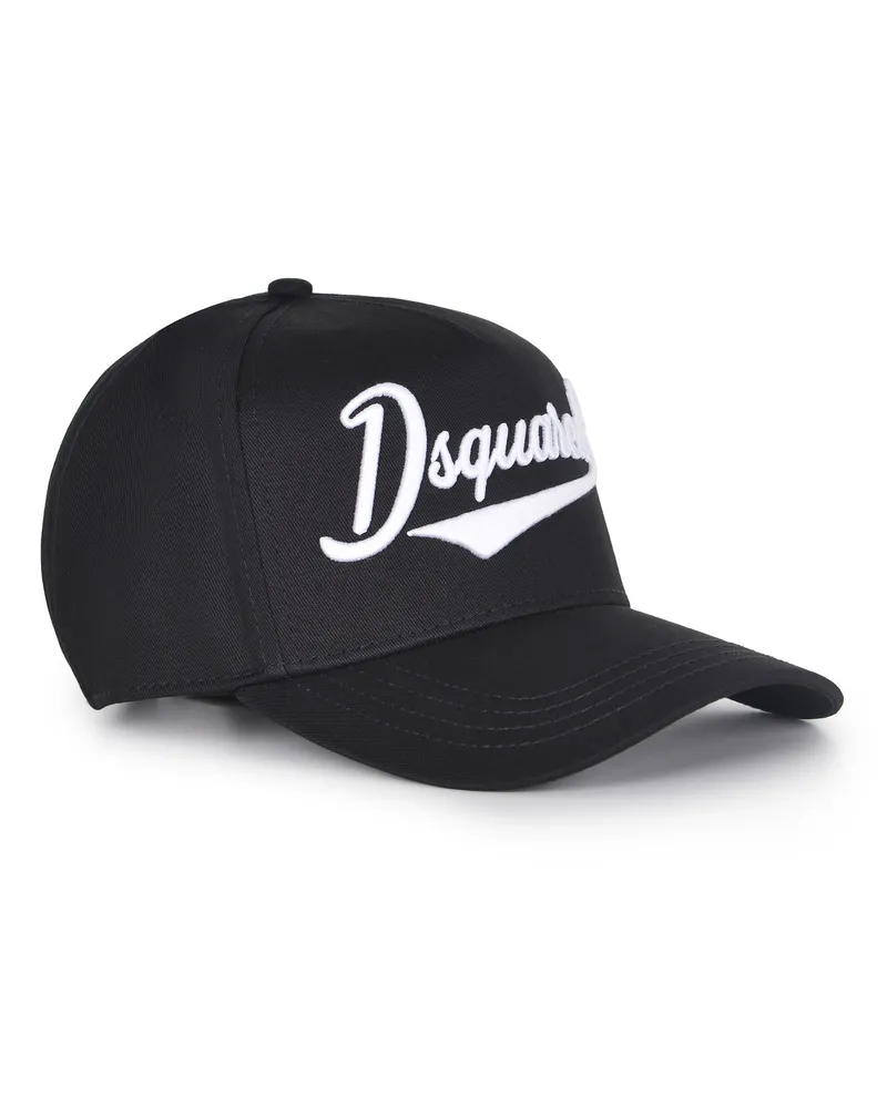 Dsquared2 Hut aus Baumwolle gemacht Black