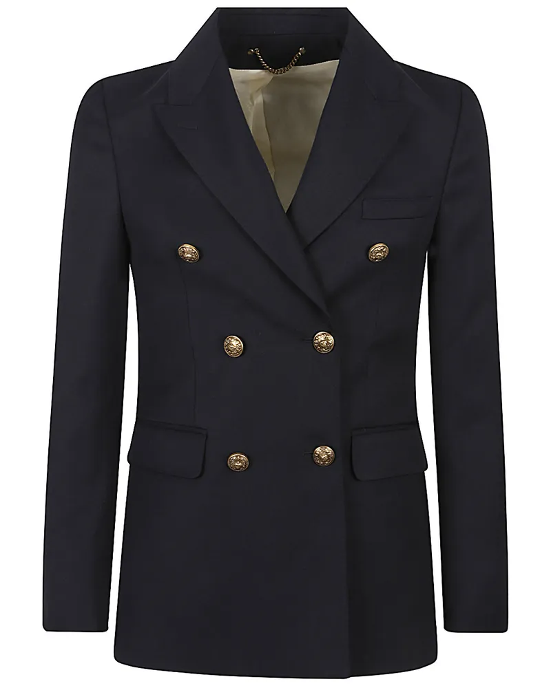 Golden Goose Zweireihiger Blazer aus Wolle von Blue