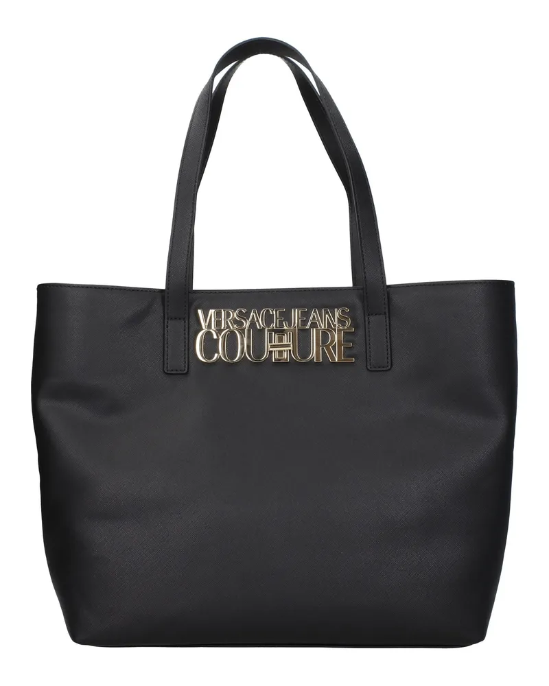 Versace Jeans Couture Damens Umhängetaschen Polyurethan Schwarz -