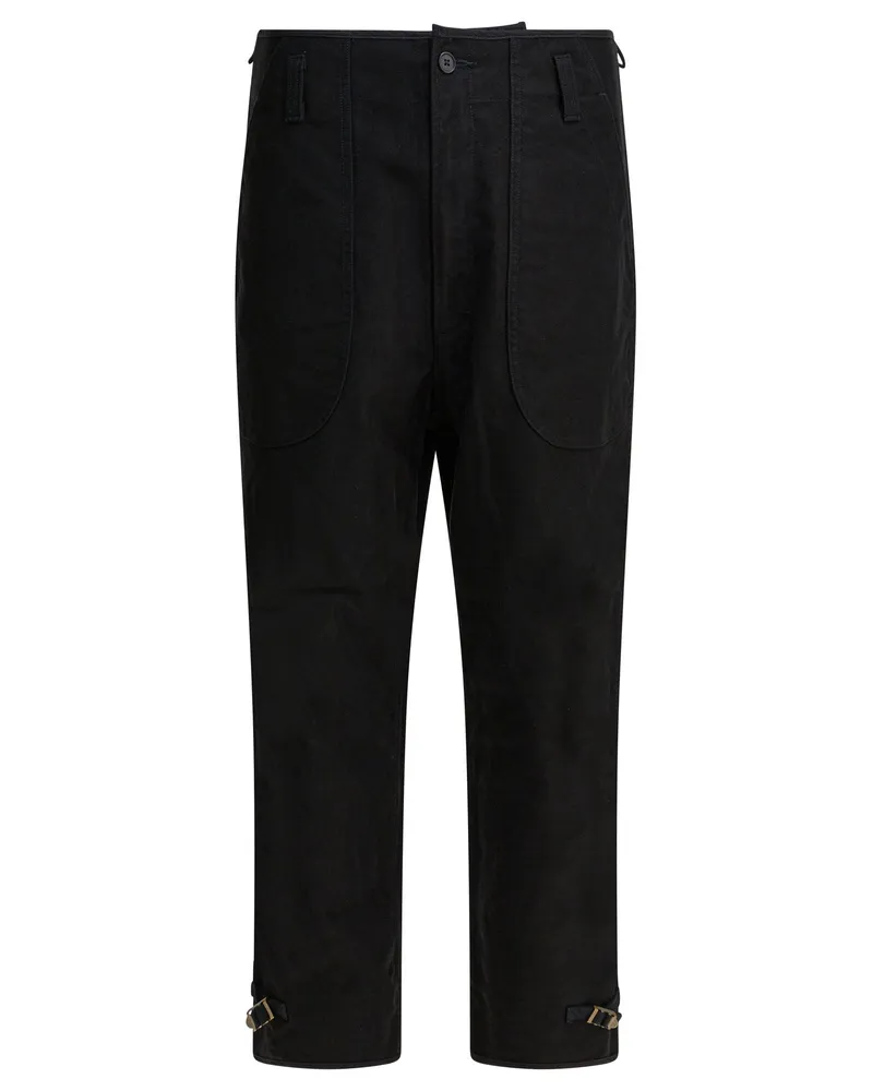 NEEDLES Nadeln „über“ Hosen Black