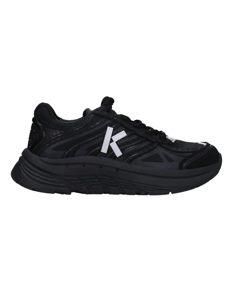Kenzo Damens Sneakers Stoff Schwarz -