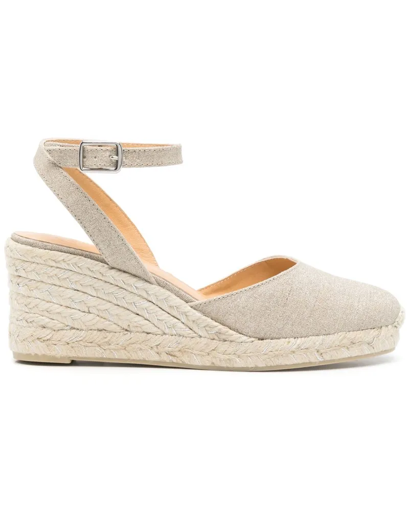 Castañer Cybil Leinen Espadrilles Beige