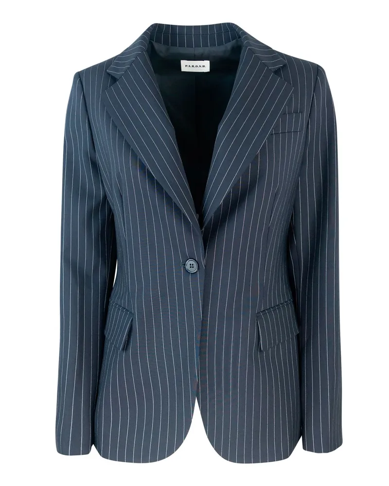 P.A.R.O.S.H. Blazer Libra Blu Blue