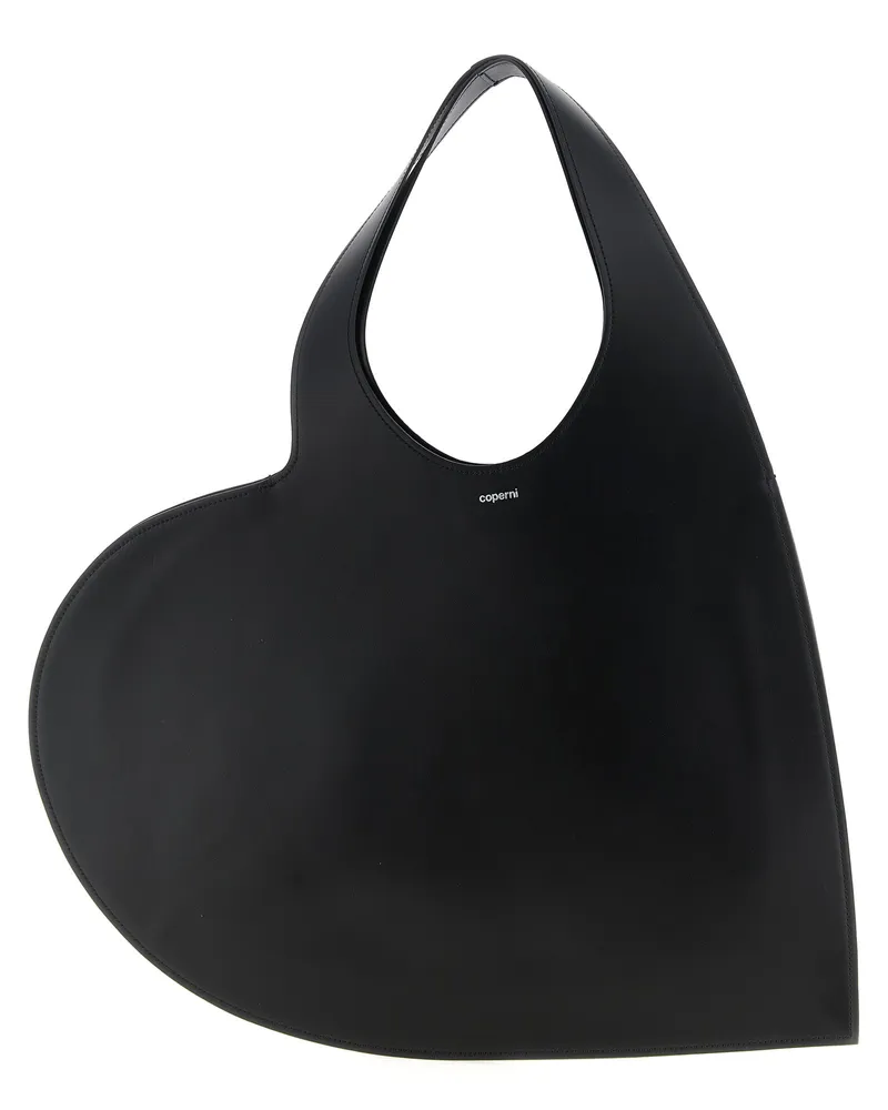 COPERNI Double Heart' Umhängetasche Black