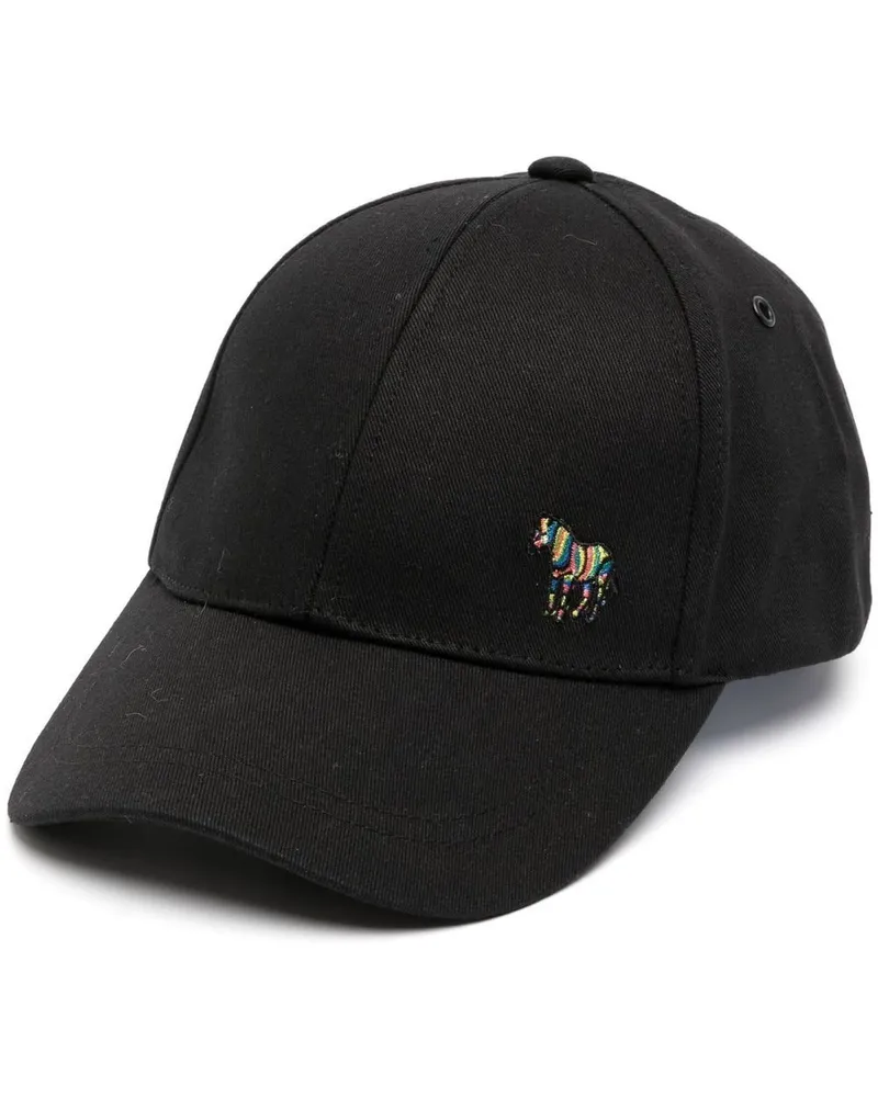 Paul Smith PS von Paul Smith Zebra Logo Baseball Cap Schwarz