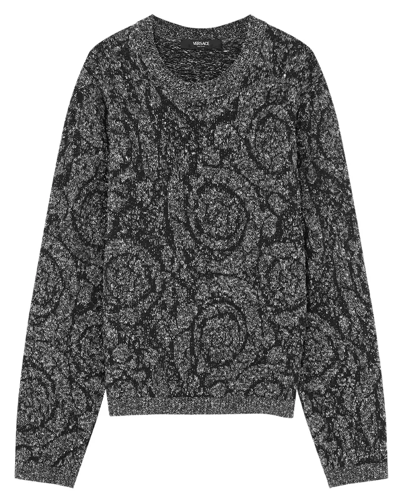 Versace Mesh Tweed Effekt Grey