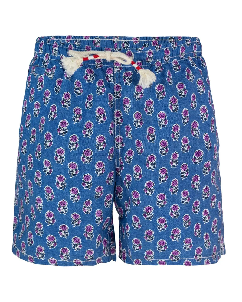 MC2 Saint Barth Kostüm Caprese Fiore Blu Blue