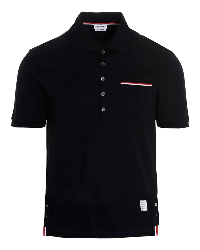 Thom Browne RWB Polo -Hemd Blue